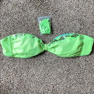 VS Strapless Swim Top
